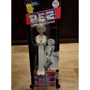 Marilyn Monroe PEZ Candy Dispenser with Candy
